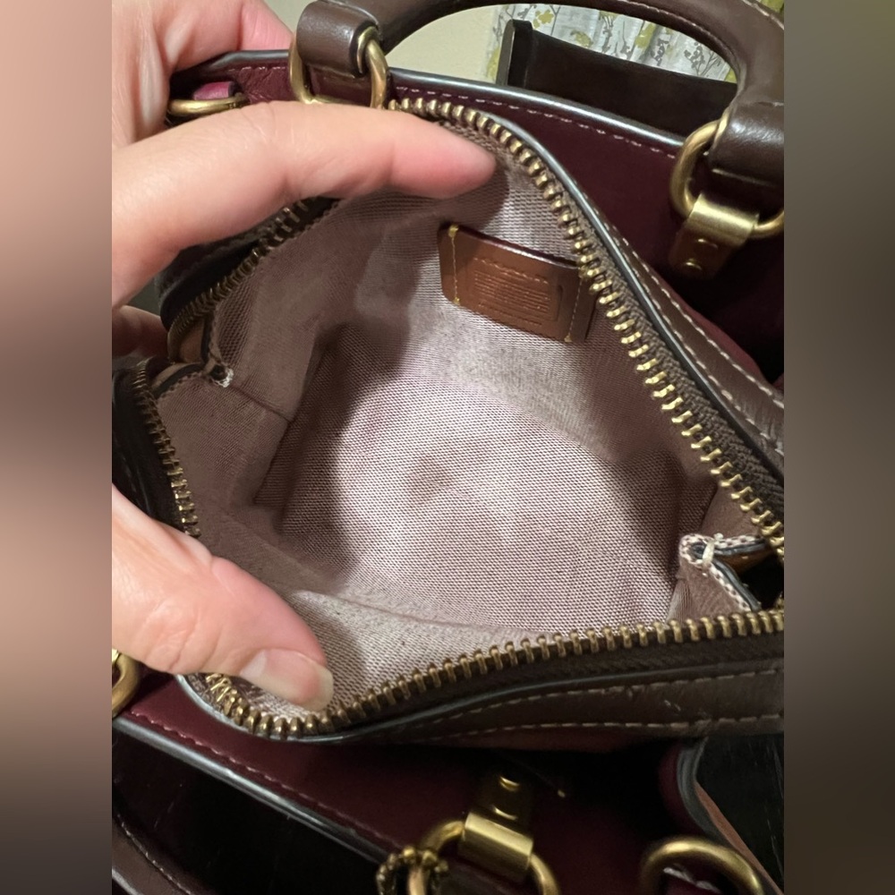 Coach Rogue 17 in Colorblock Handbag Crossbody Bag - Picture 7 of 14